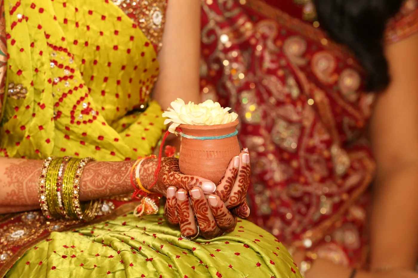 Wedding traditions photographed in Mill End