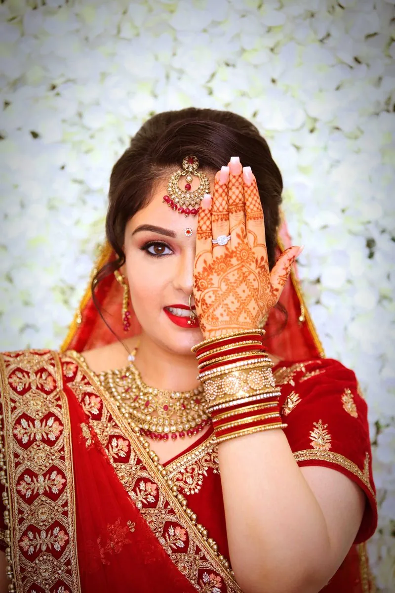 Asian wedding photography, London studio