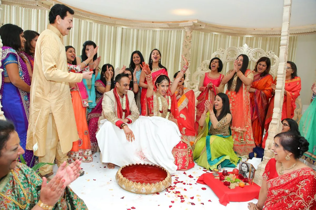 Asian wedding photography, London studio