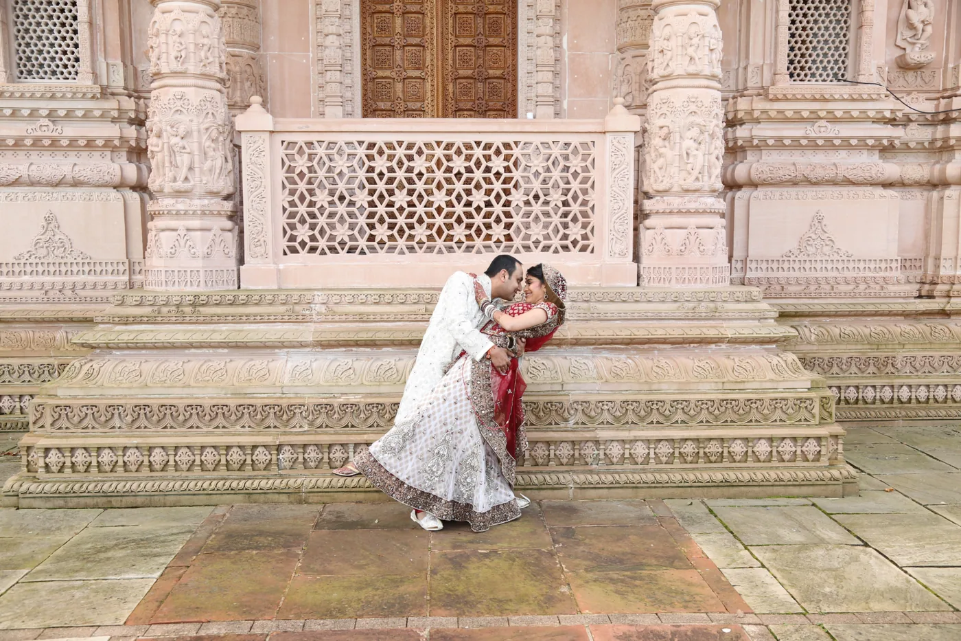 Wedding traditions photographed in Egham