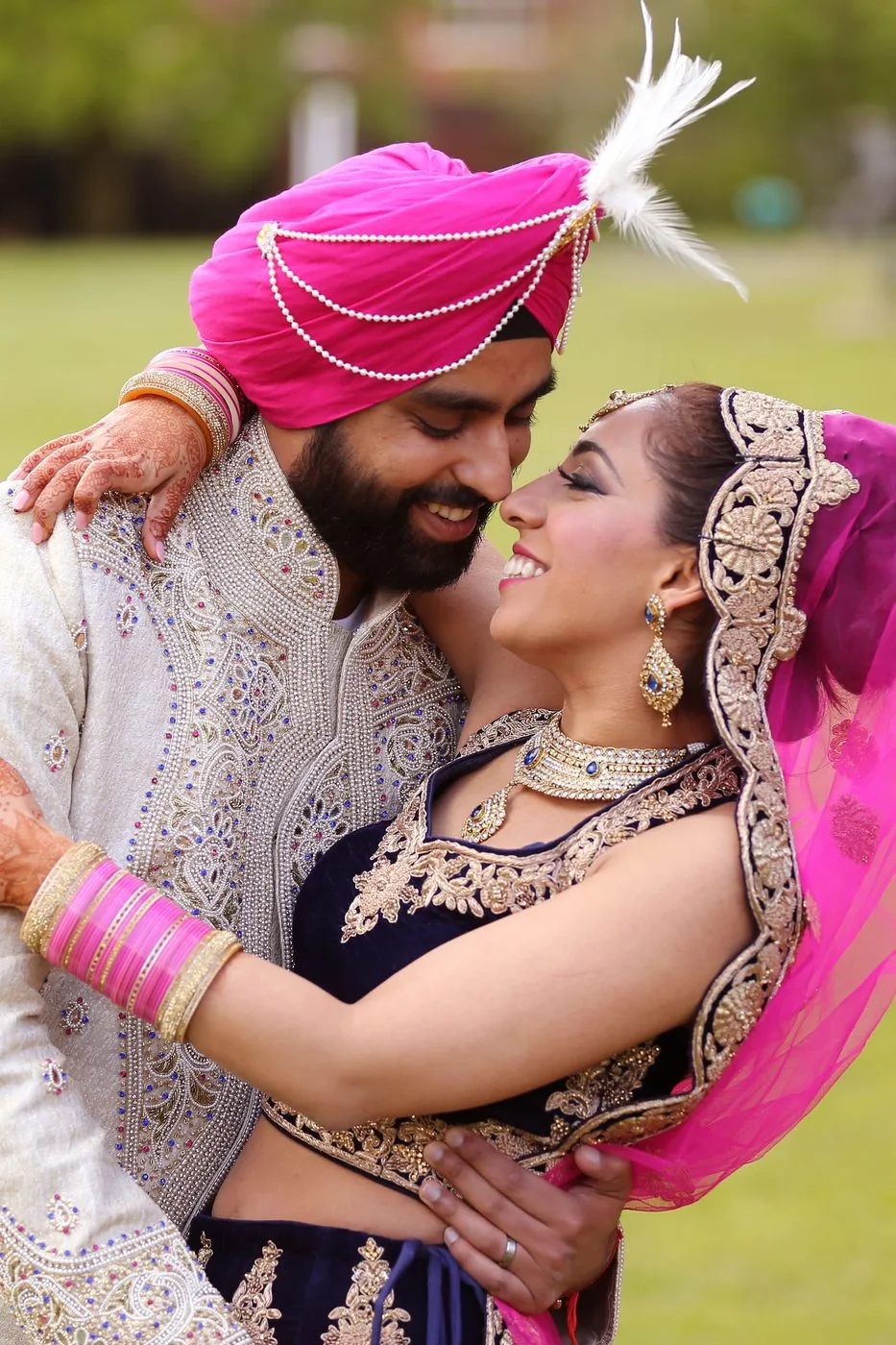 Sikh wedding reception