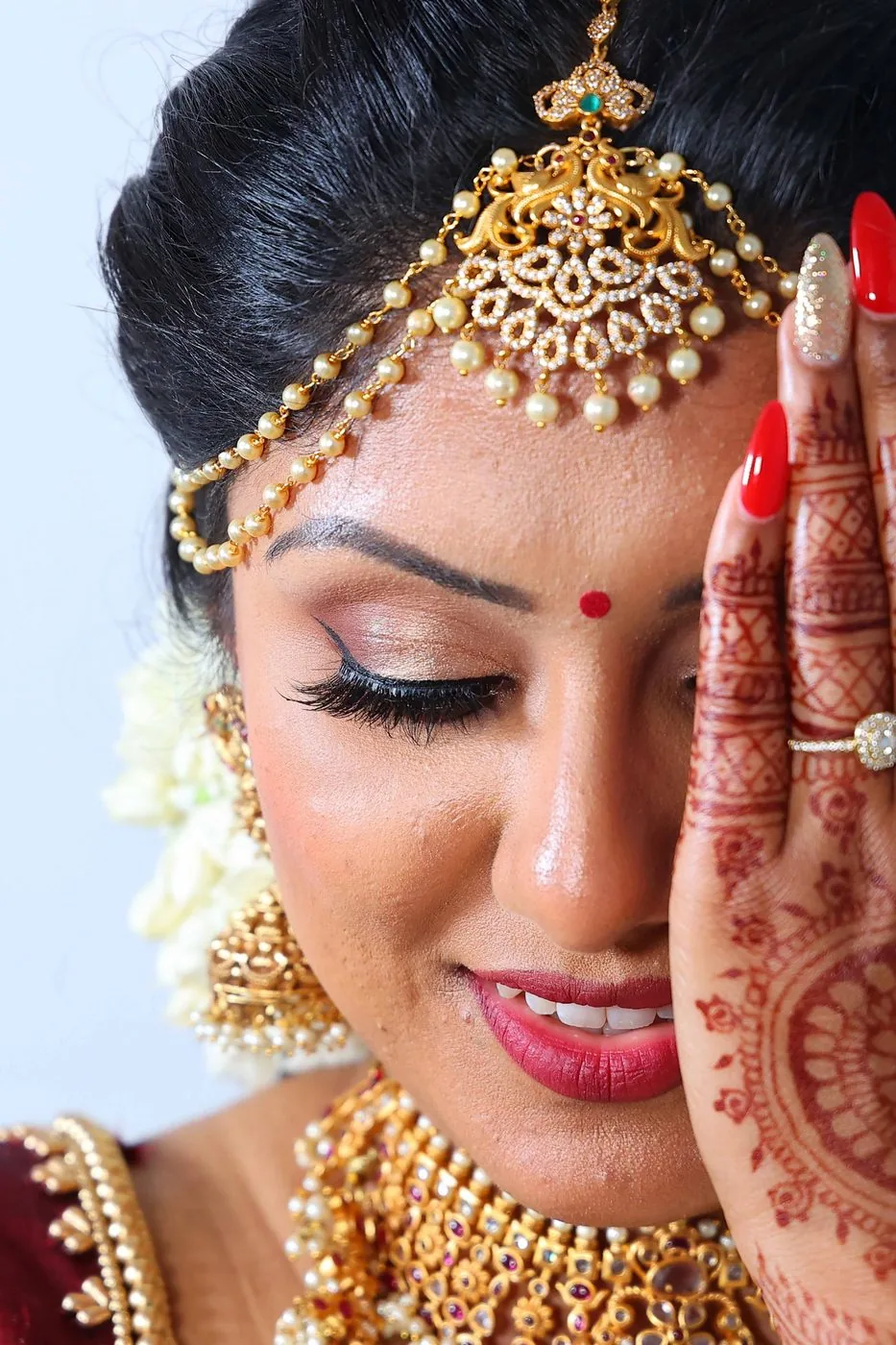 Tamil wedding guests